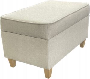 Pufa ze schowkiem skrzynia podnóżek ławka duży pojemnik